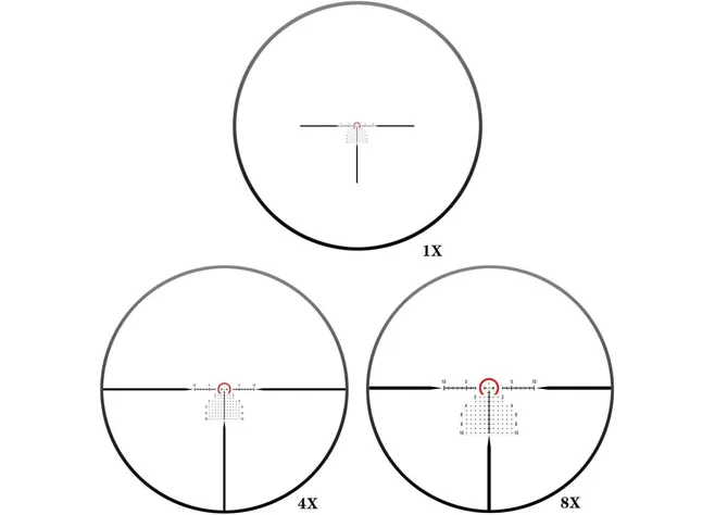 Приціл Discovery Optics ED-AR 1-8x24 SFIR FFP (34 мм, підсвічування) Фото 4